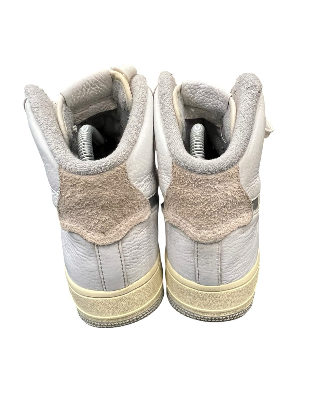 Nike | Air Force 1 Sculpt in Summit White/Silver 8 - Picture 4 of 9